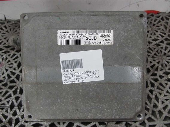 CALCULATOR MOTOR (ECU) Ford Fiesta V benzina 2006 - Poza 1