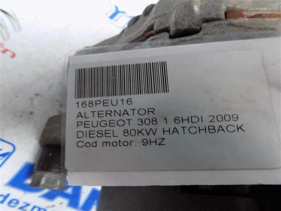 ALTERNATOR Peugeot 308 diesel 2009 - Poza 5