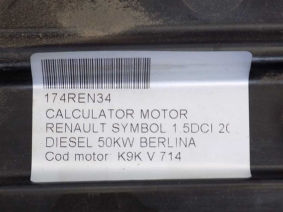 CALCULATOR MOTOR Renault Symbol diesel 2007 - Poza 4